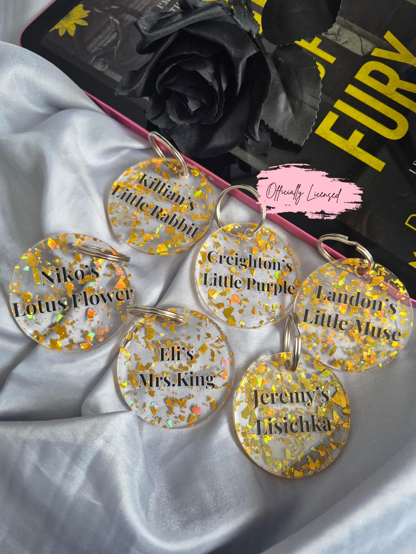 Rina Kent Keyrings