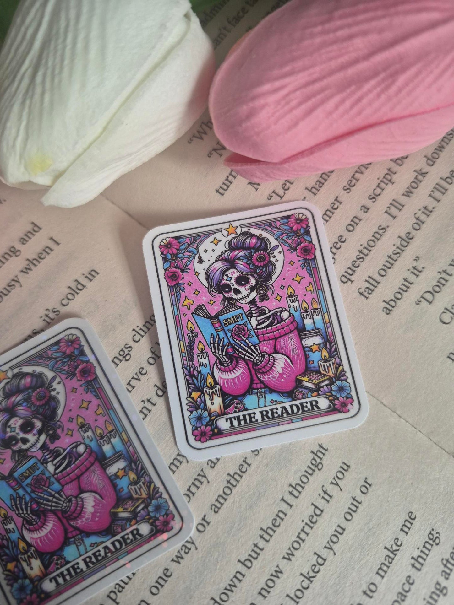 The Smut Reader Tarot Sticker