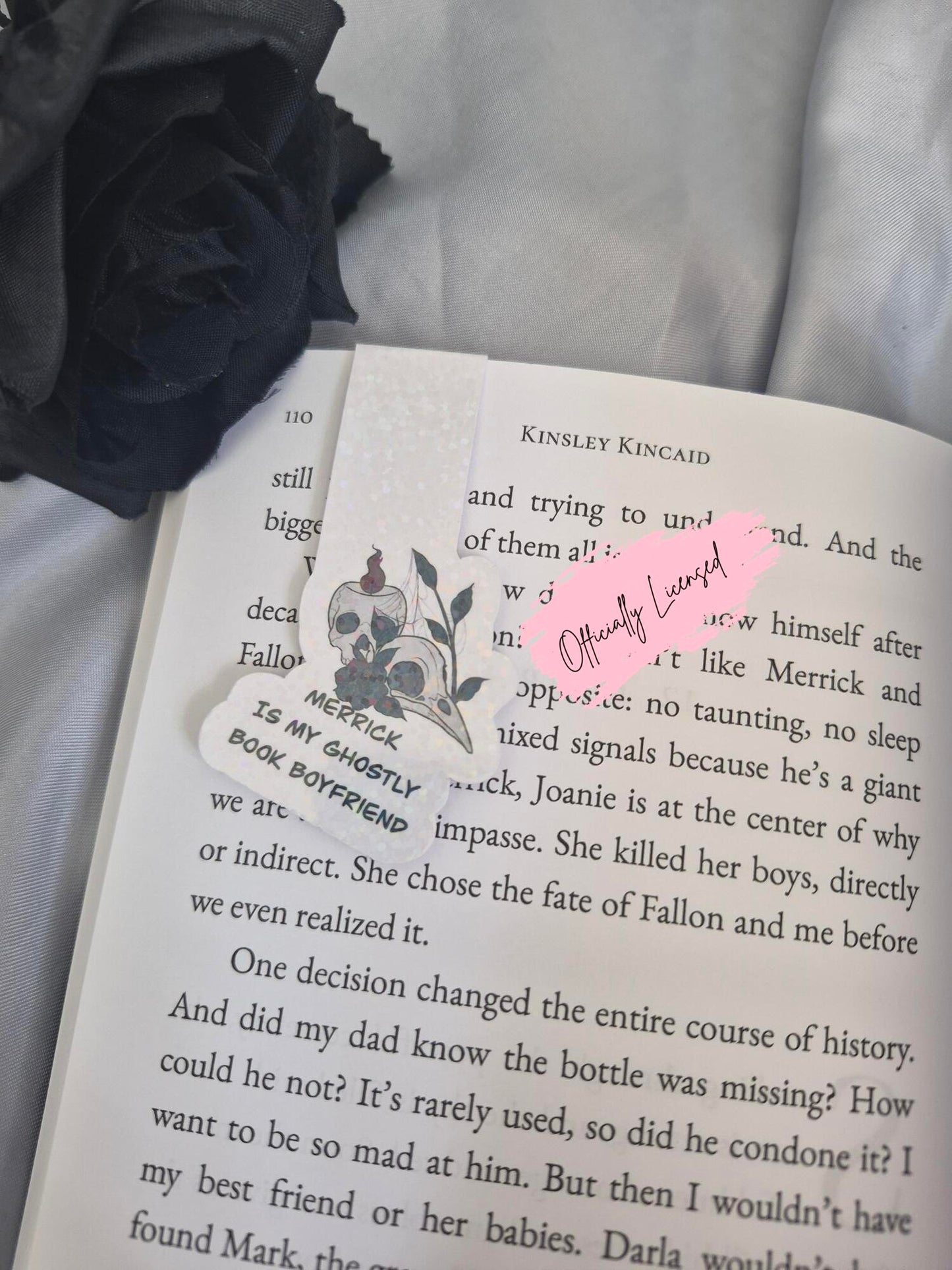 Ghost Dick - Merrick Is My Ghostly Book Boyfriend Magnetic Bookmark