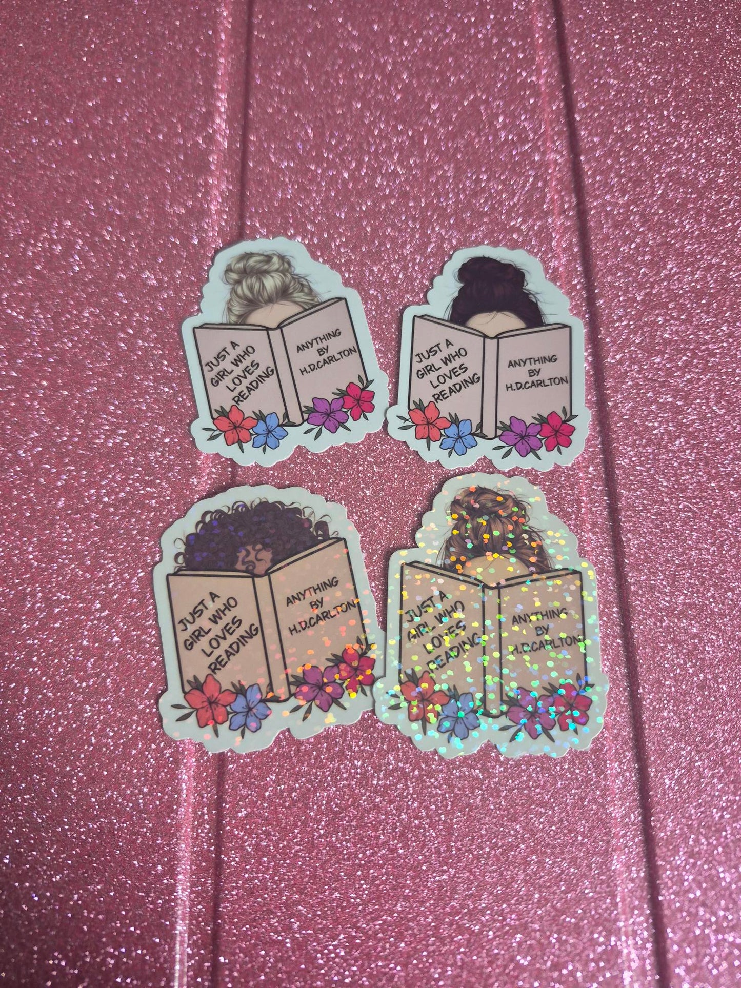 Imperfect - Anything By H.D.Carlton Stickers