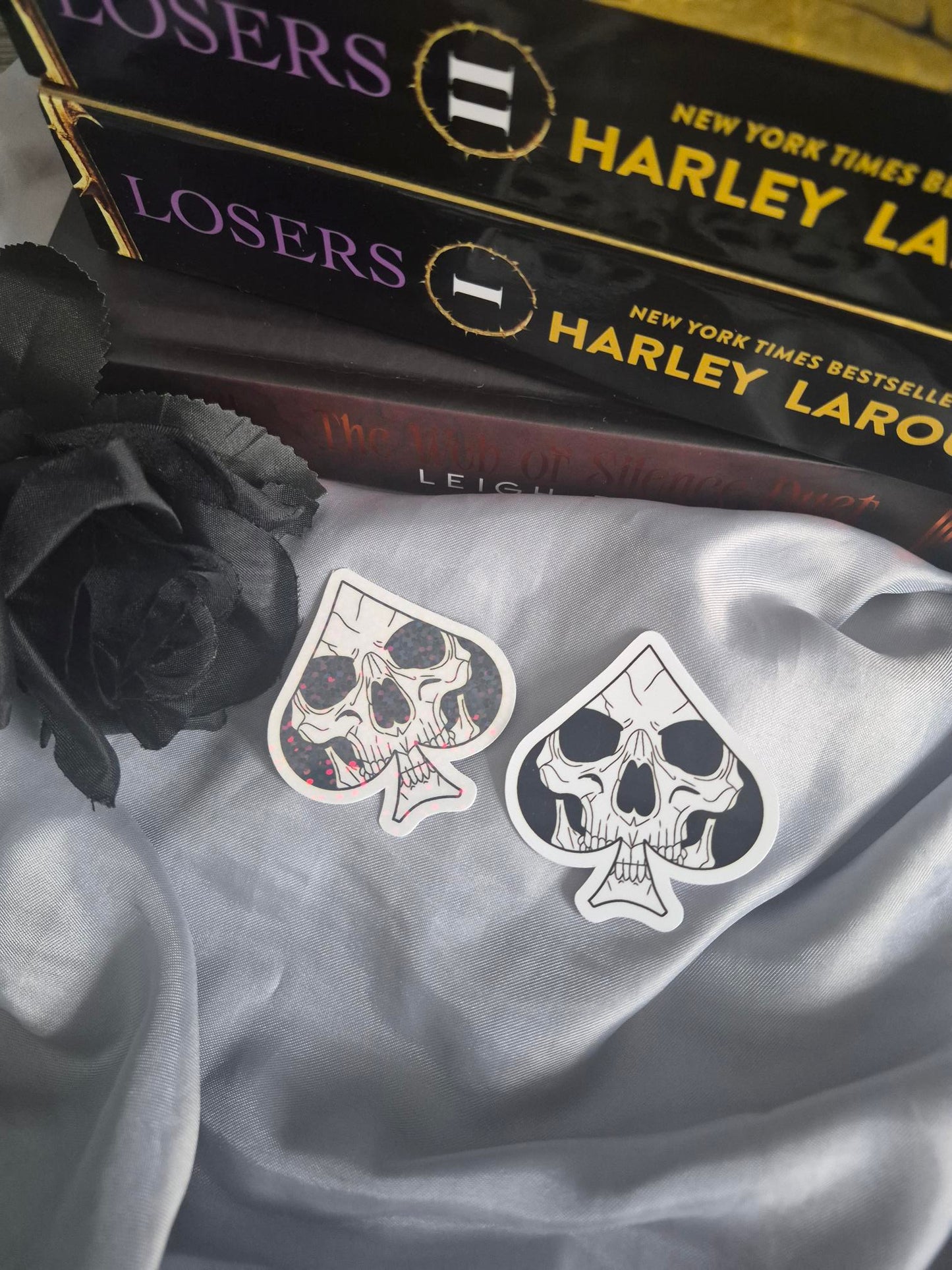 Skull Spade Sticker