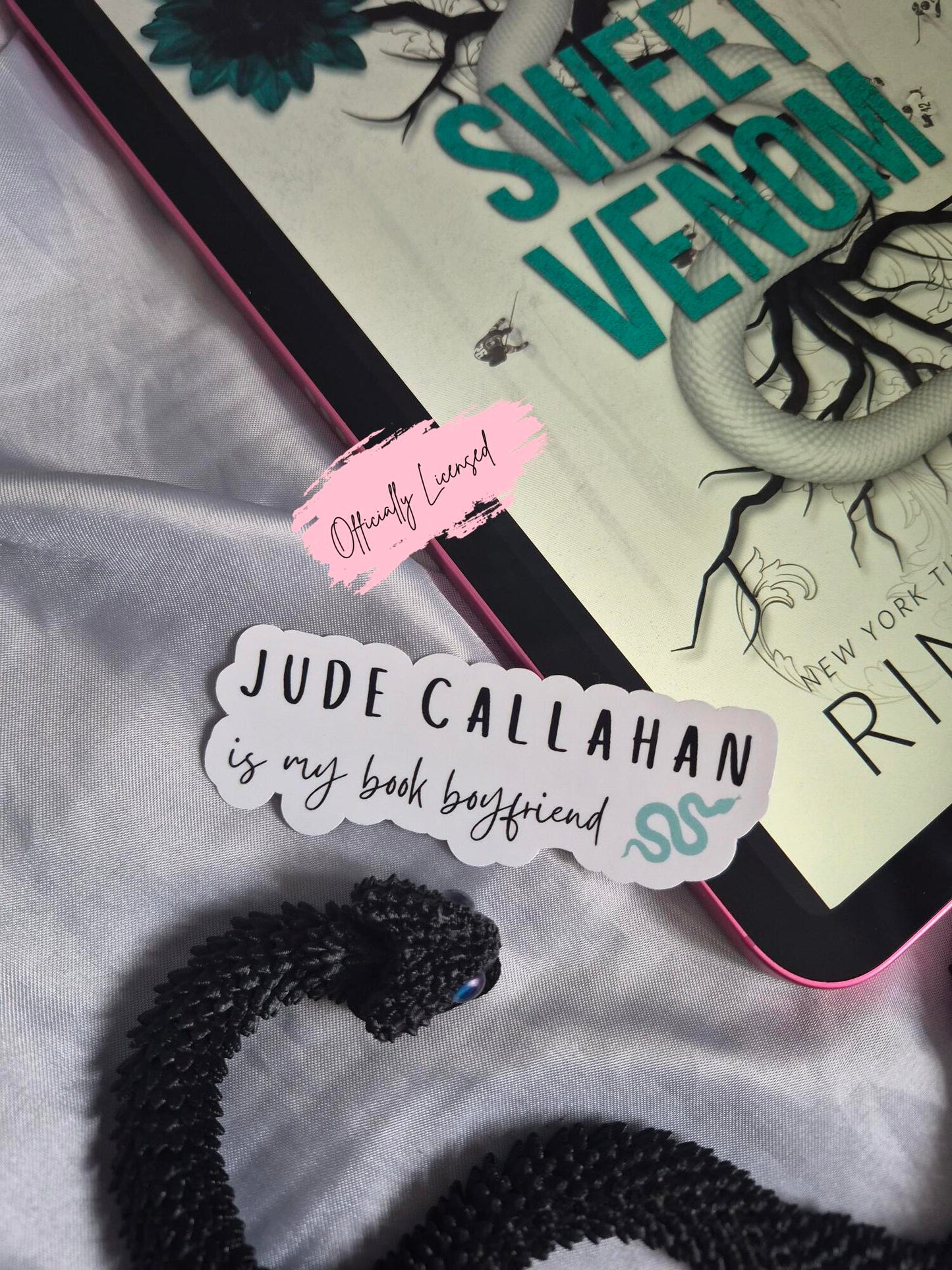 Sweet Venom - Jude Callahan Is My Book Boyfriend Sticker image 0