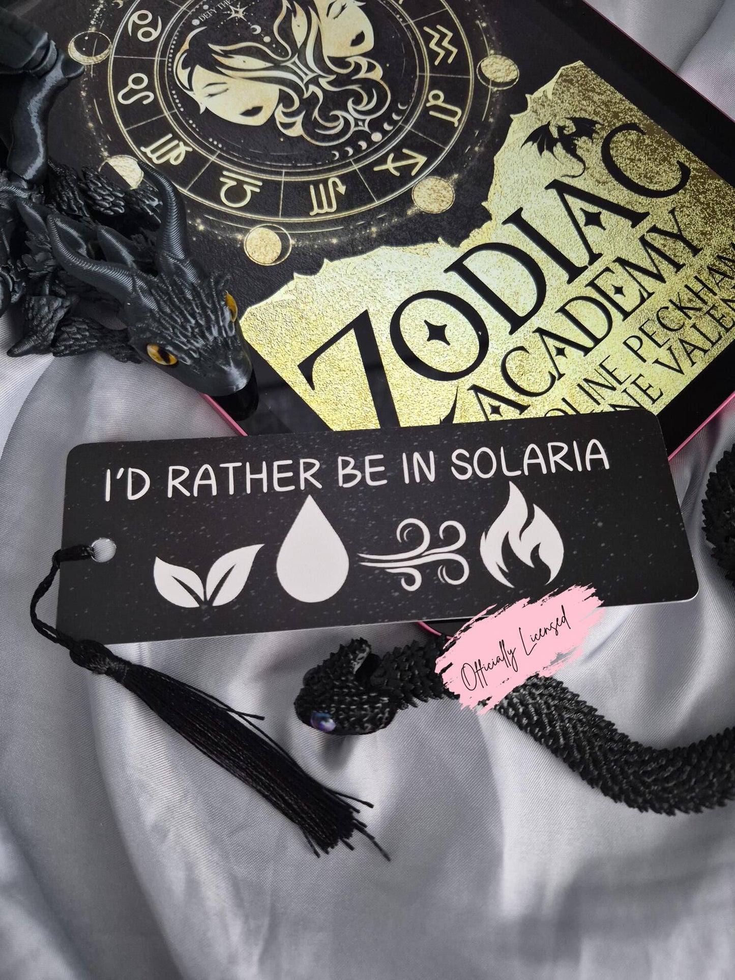 Zodiac Academy - I'd Rather Be In Solaria Bookmark image 0