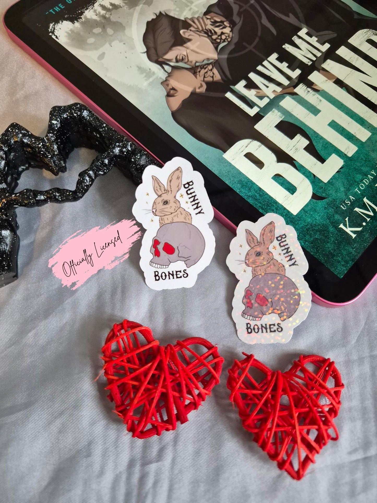 Leave Me Behind - Bones, Bunny Sticker image 0