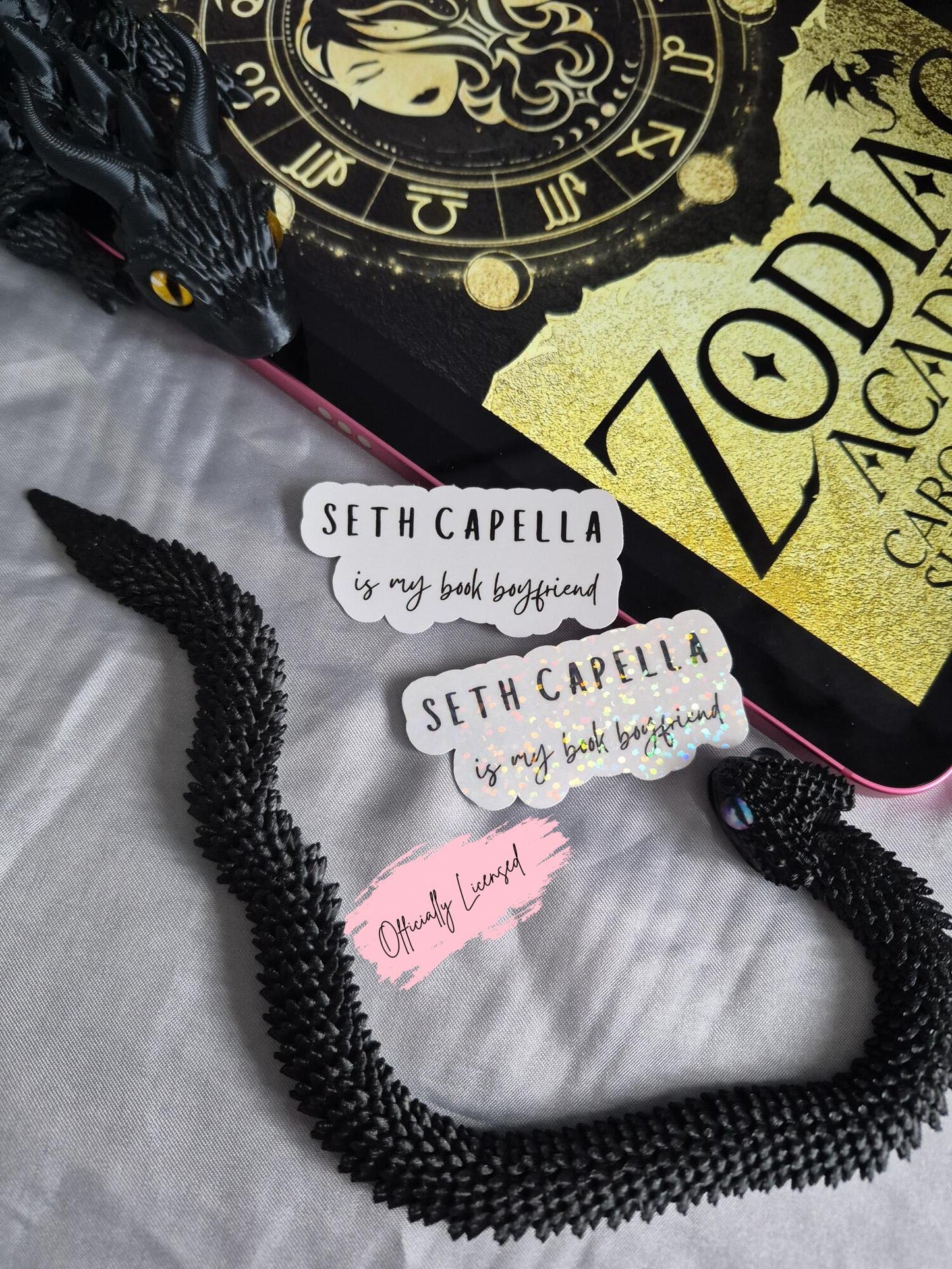 Zodiac Academy - Seth Capella Is My Book Boyfriend Sticker image 0