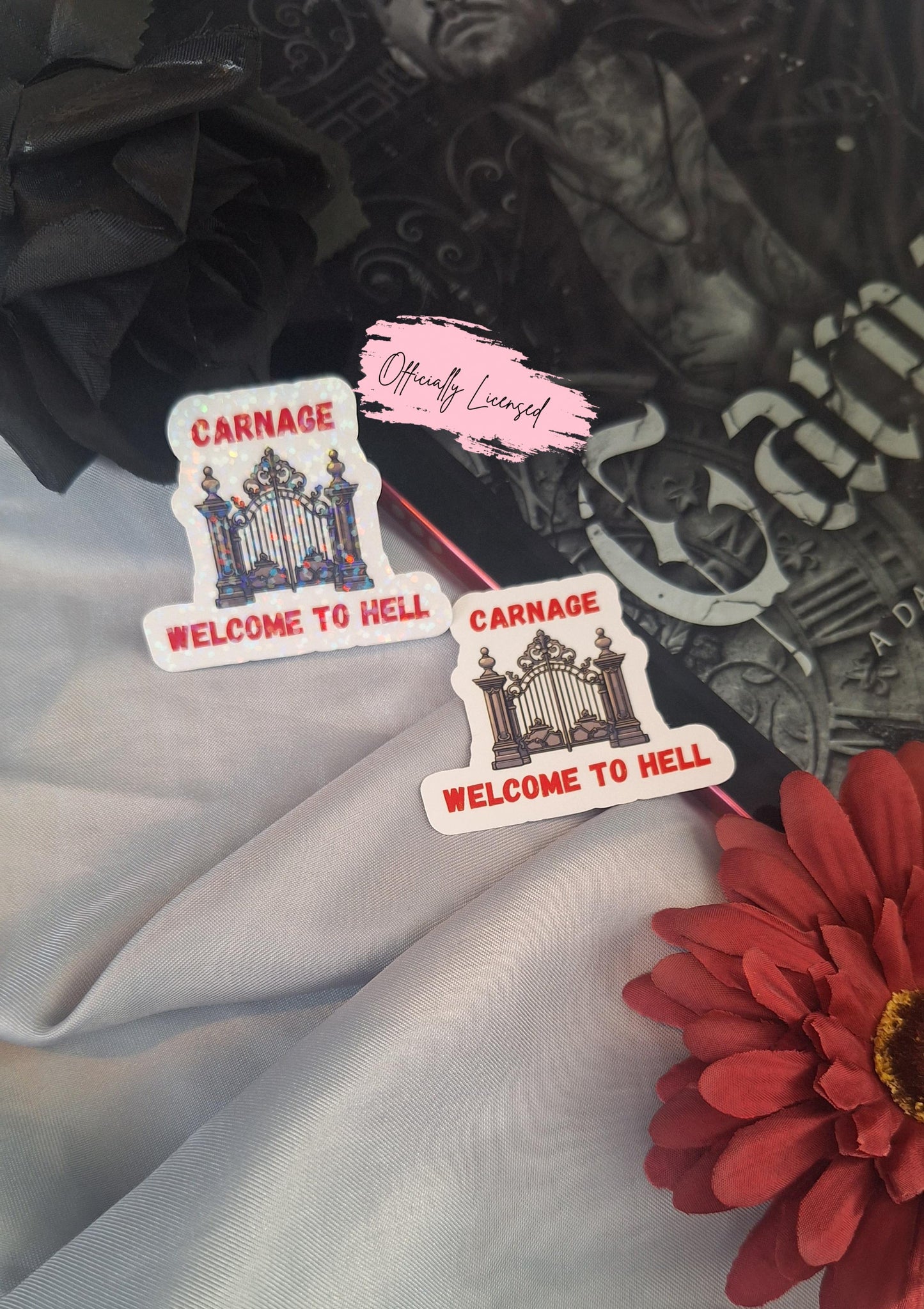 Carnage - Welcome To Hell Sticker image 0