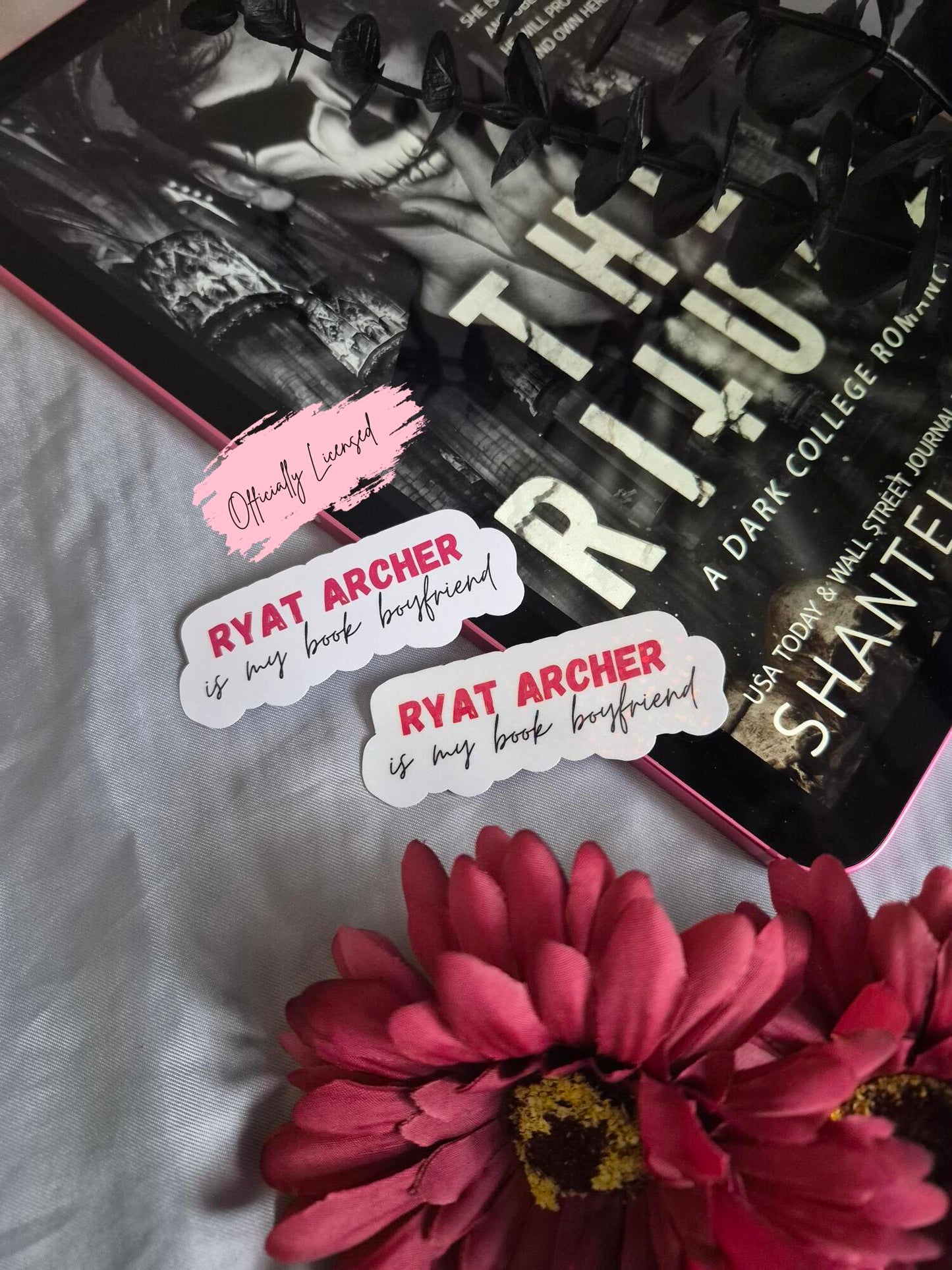 The Ritual - Ryat Archer Is My Book Boyfriend Sticker image 0