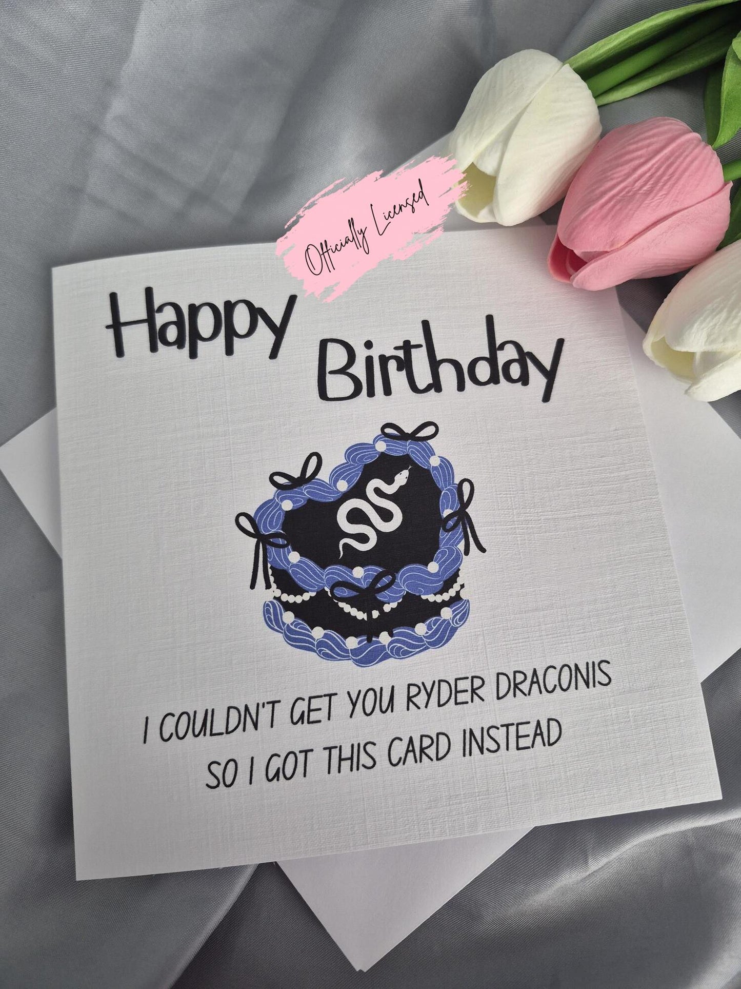 Ruthless Boys Of The Zodiac - Ryder Draconis Birthday Card image 0