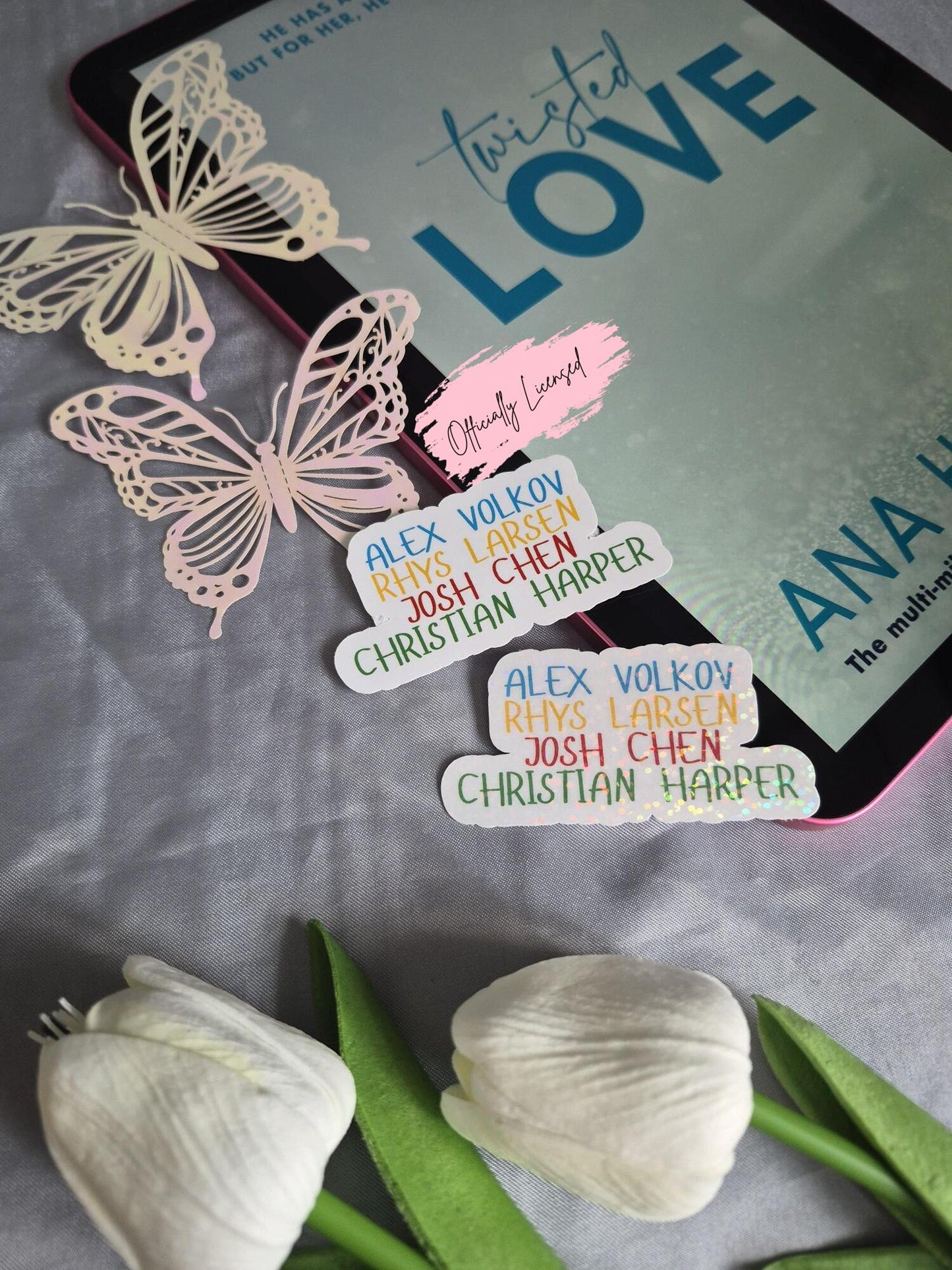 ANA HUANG™ Officially Licensed Merch - Names Sticker image 0
