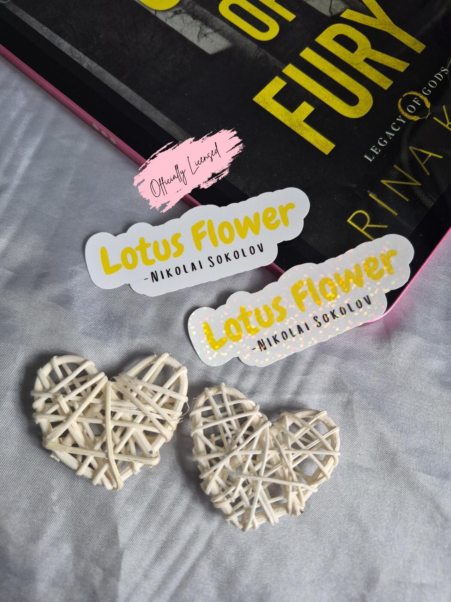 God Of Fury - Lotus Flower Sticker image 0