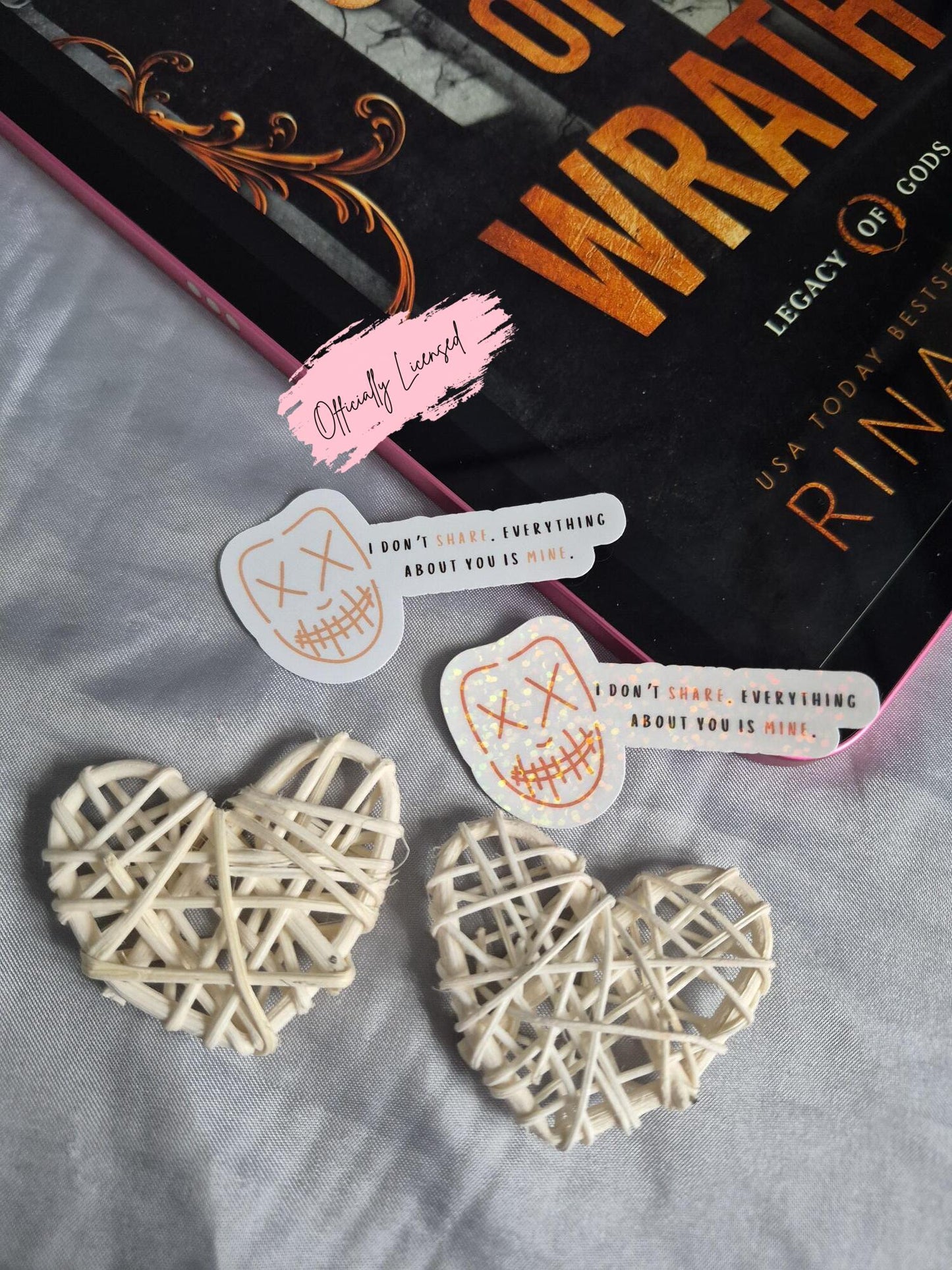 God Of Wrath Quote Sticker image 0