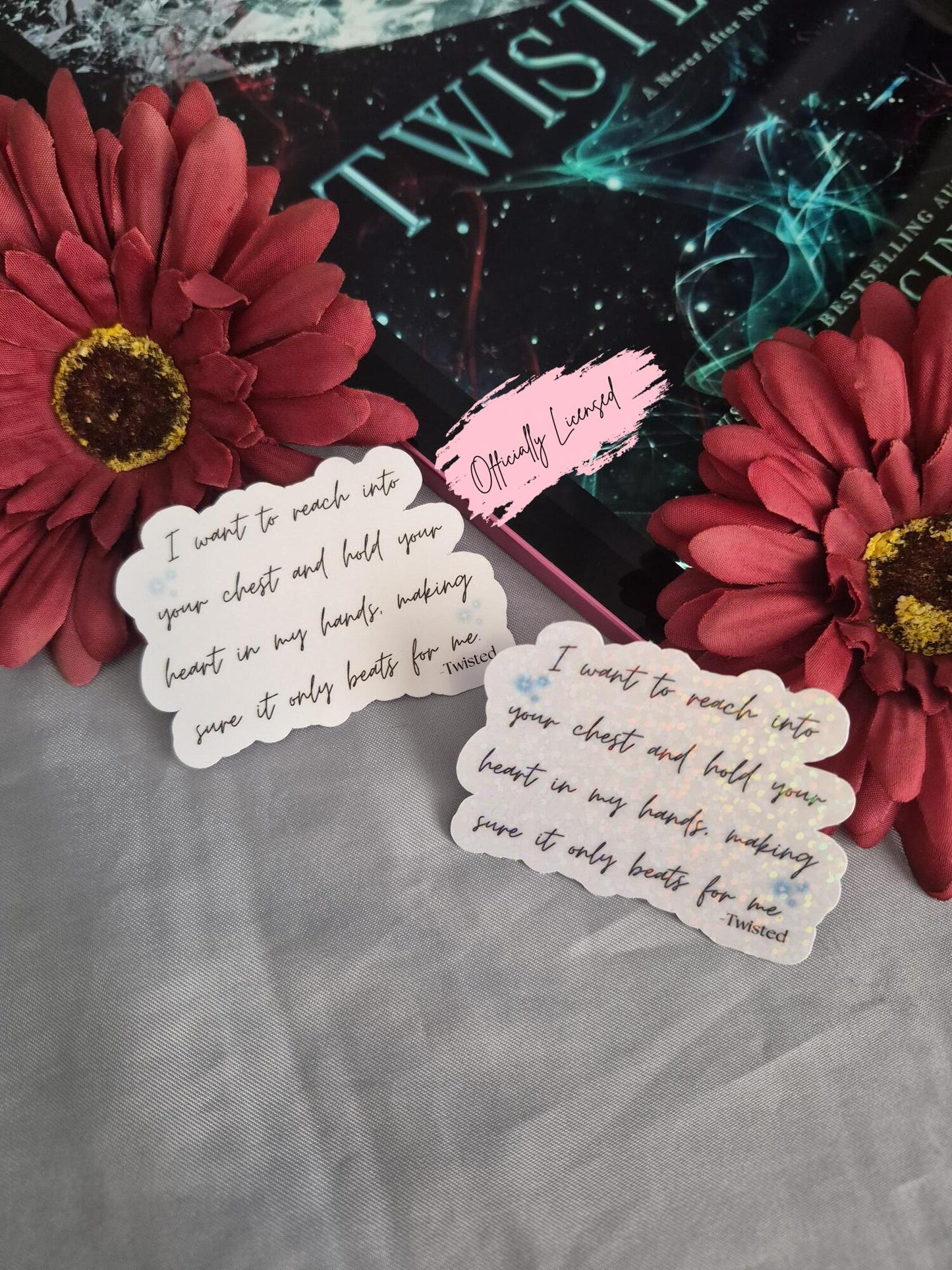 Twisted - Quote Sticker image 0