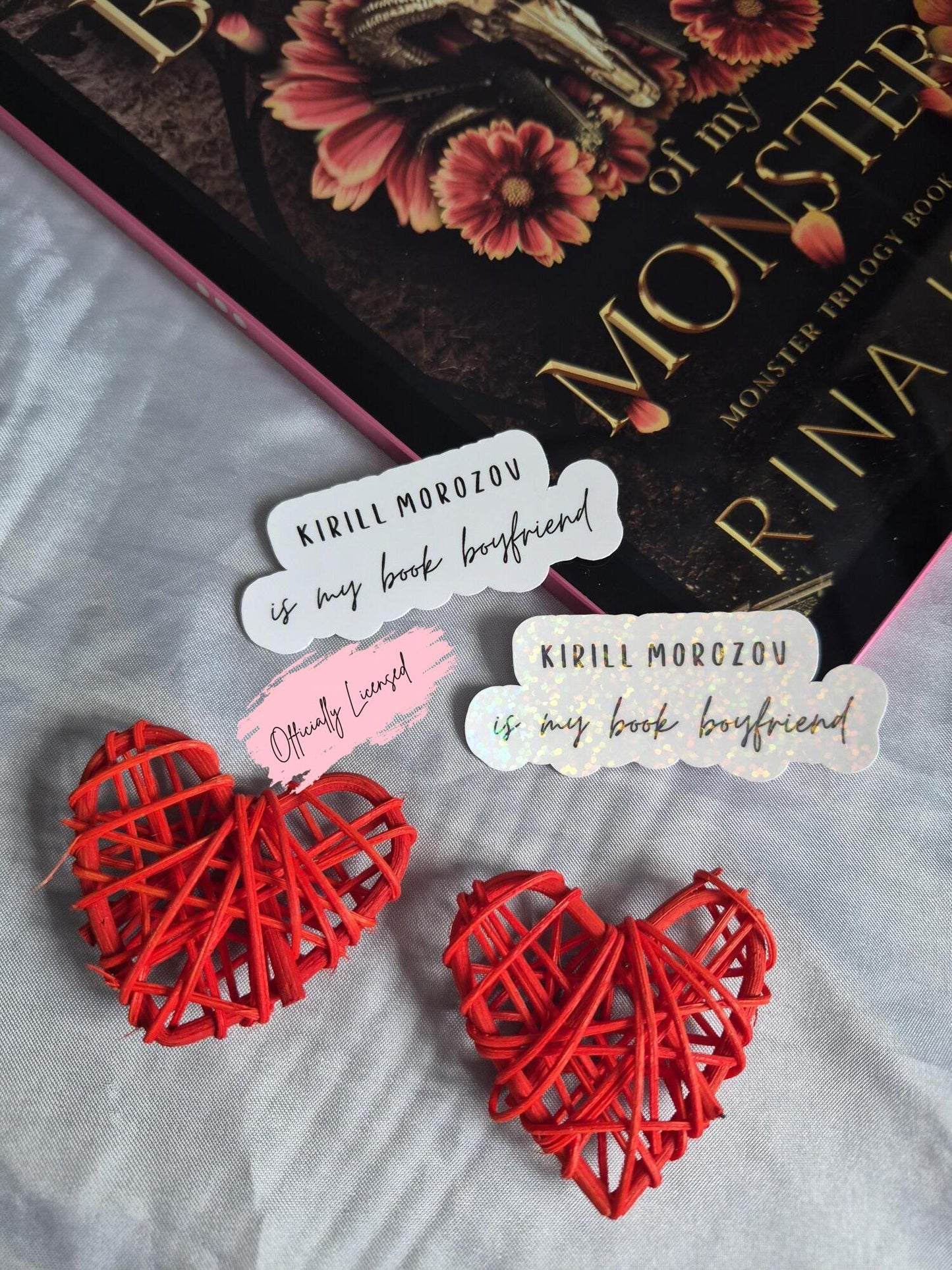 Monster Trilogy - Kirill Morozov Is My Book Boyfriend Sticker image 0