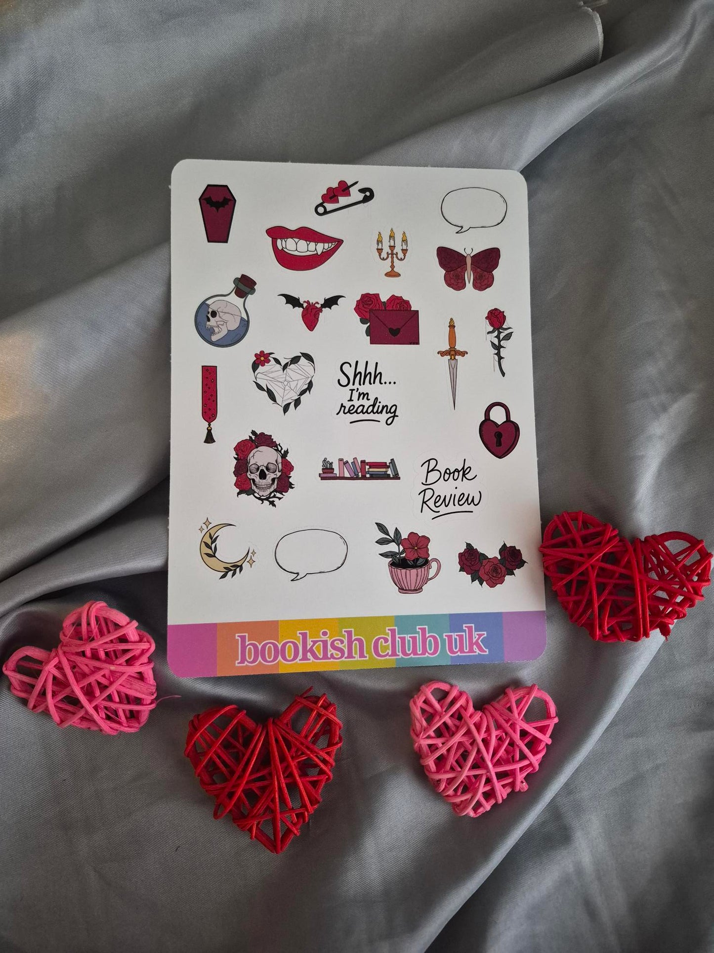 Bookish Sticker Sheet image 0