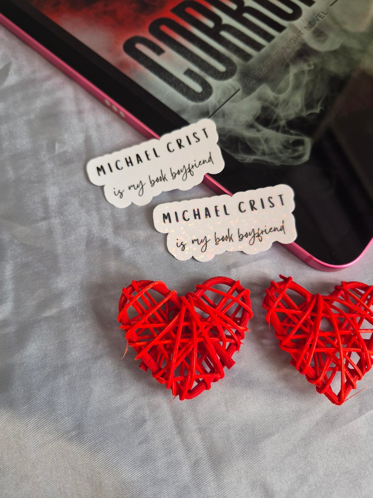 Michael Crist Is My Book Boyfriend Sticker image 0