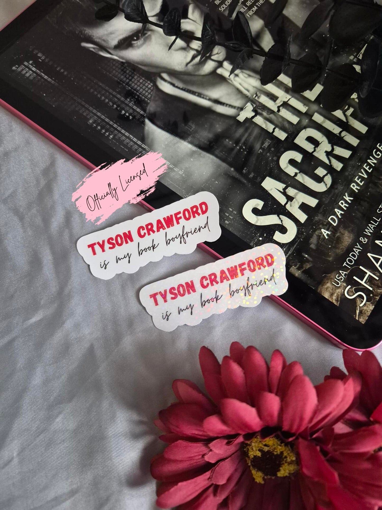 The Sacrifice - Tyson Crawford Is My Book Boyfriend Sticker image 0