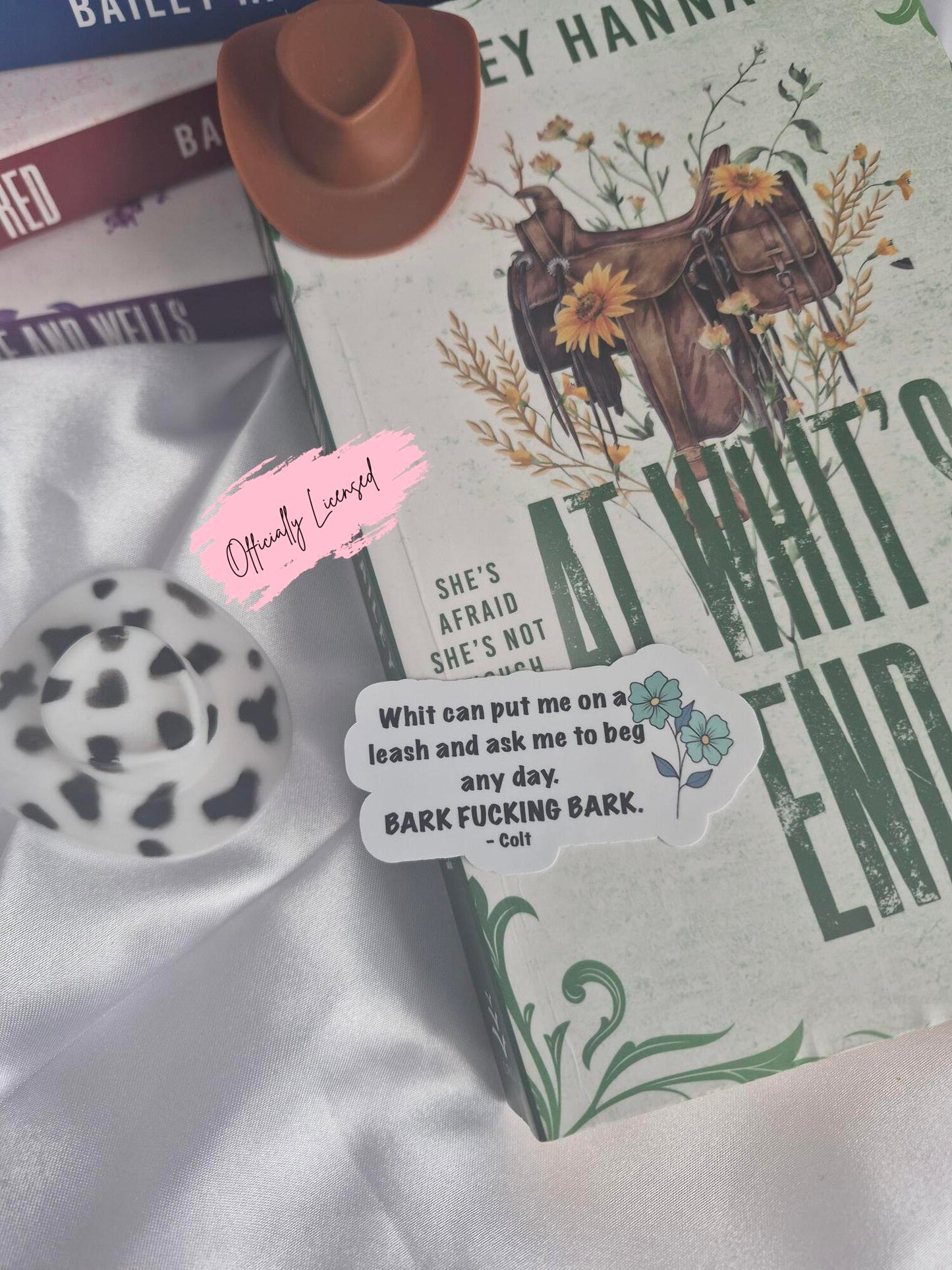 At Whit's End - BARK Quote Sticker image 0