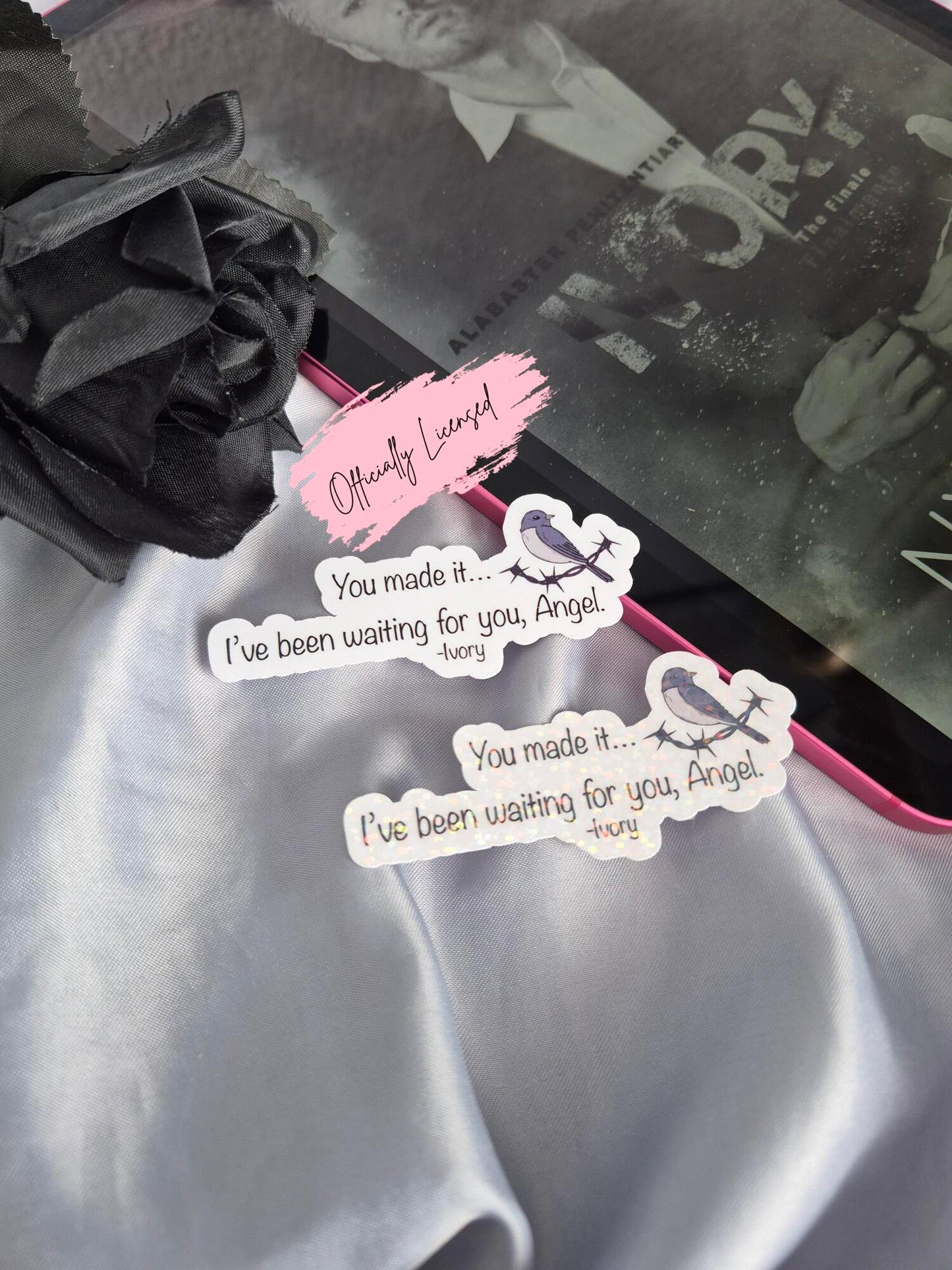 Ivory - You Made It Quote Sticker image 0