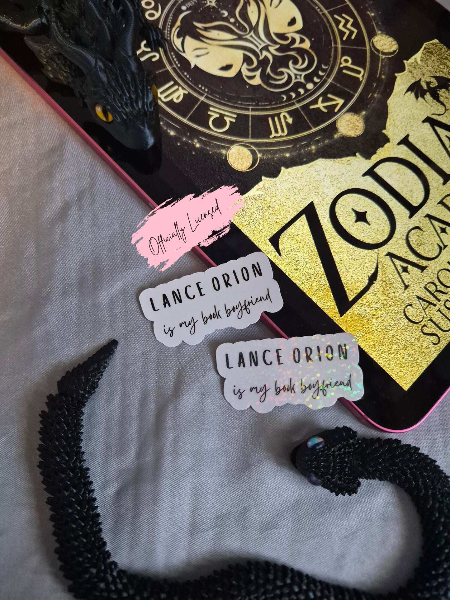Zodiac Academy - Lance Orion Is My Book Boyfriend Sticker image 0