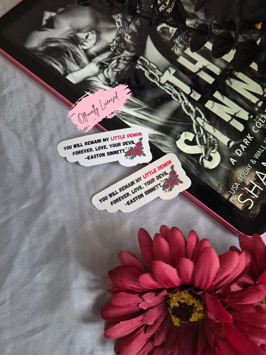 The Sinner - Sin Quote Sticker image 0