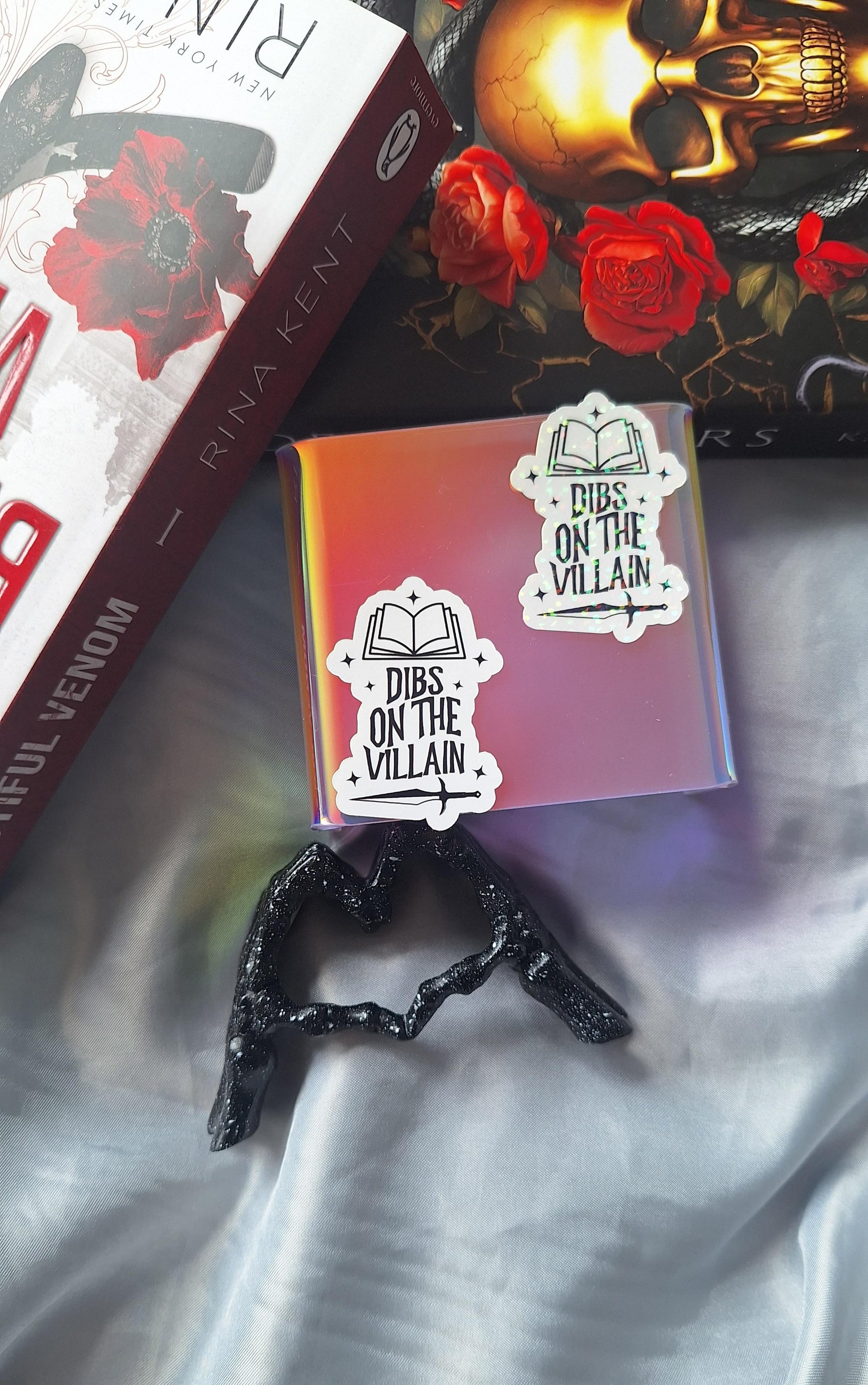 Dibs On The Villain Sticker image 0