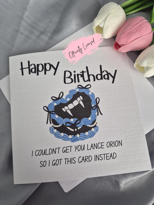 Zodiac Academy - Lance Orion Birthday Card image 0