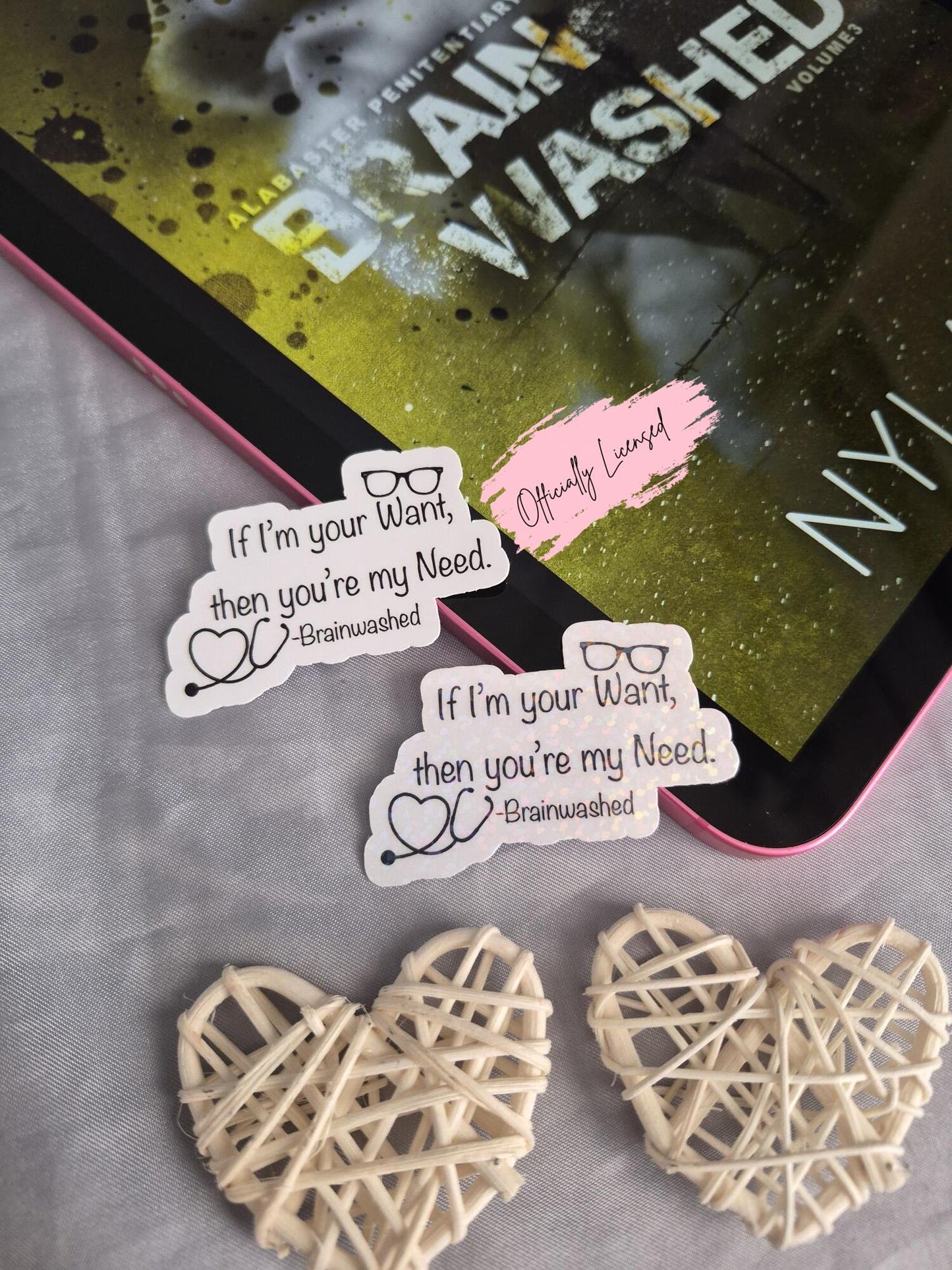 Brainwashed Quote Sticker image 0