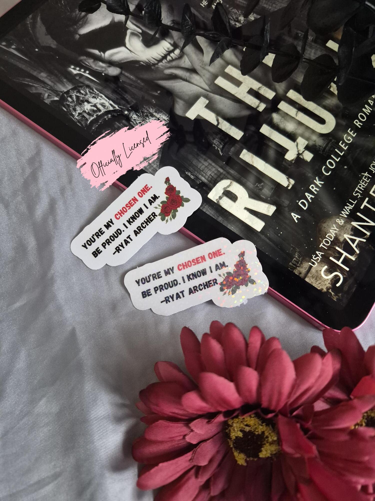 The Ritual - Ryat Quote Sticker image 0