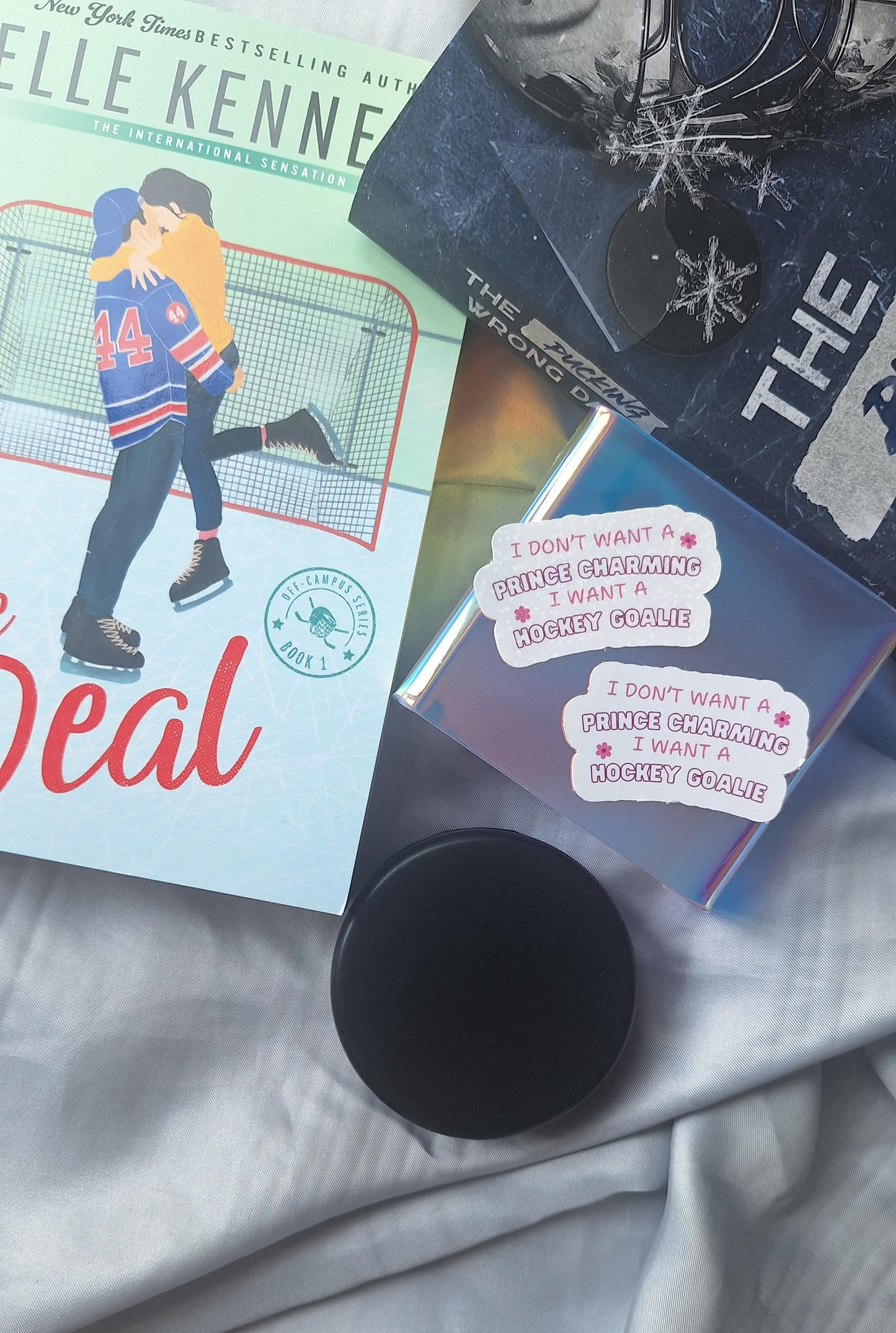 I Want a Hockey Goalie Sticker image 0