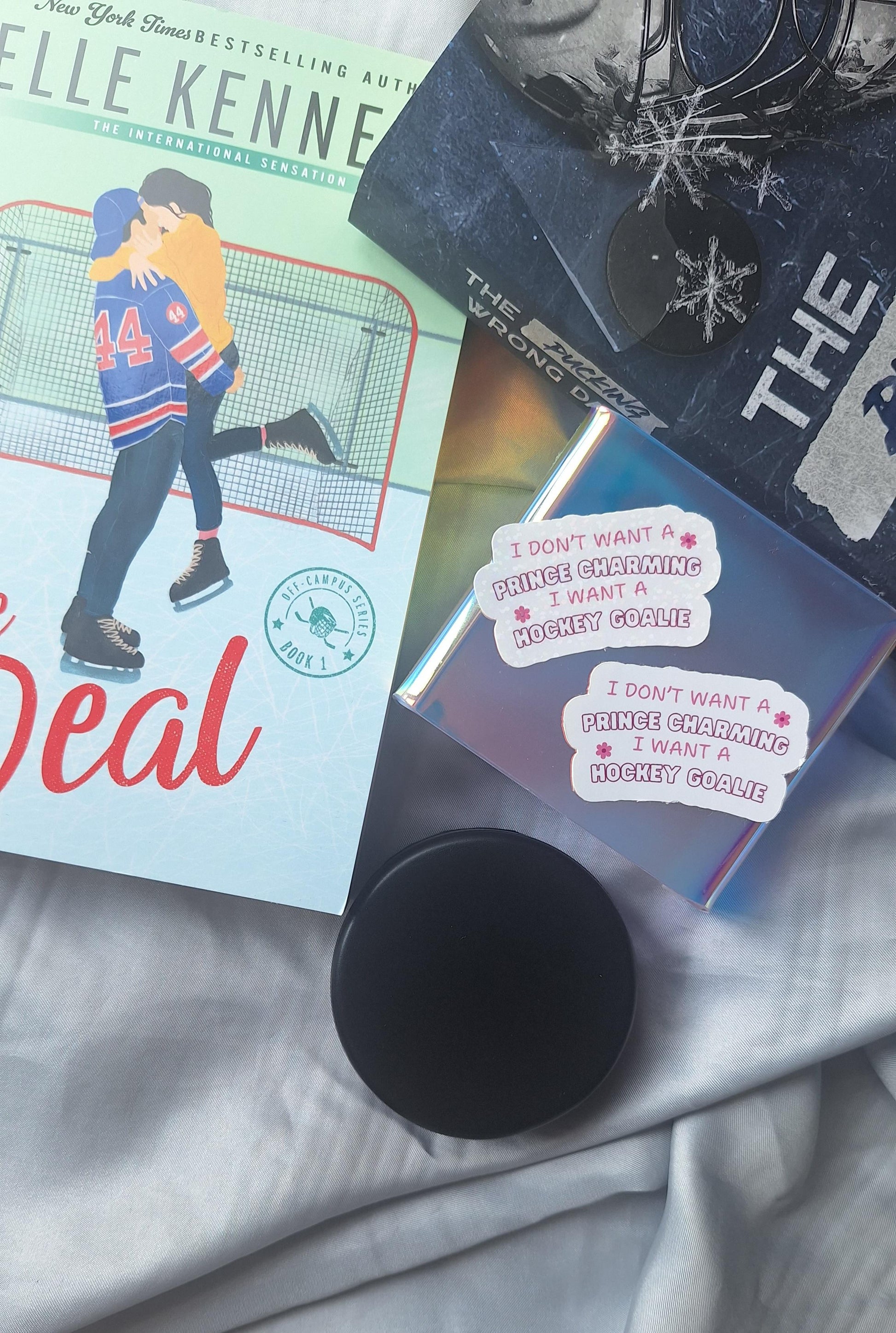 I Want a Hockey Goalie Sticker image 0