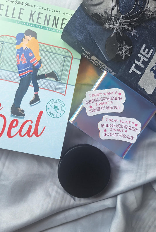 I Want a Hockey Goalie Sticker image 0