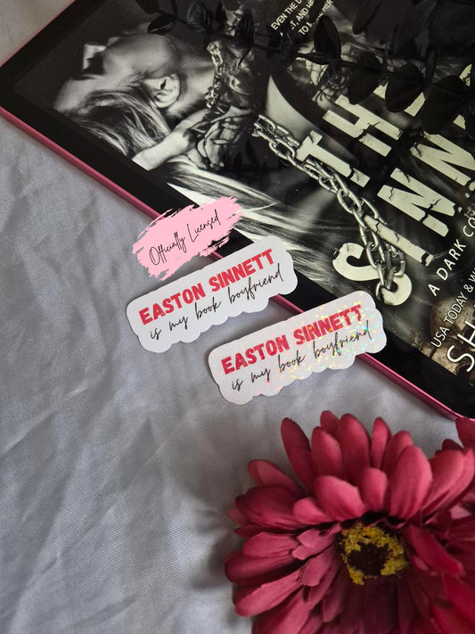The Sinner - Easton Sinnett Is My Book Boyfriend Sticker image 0