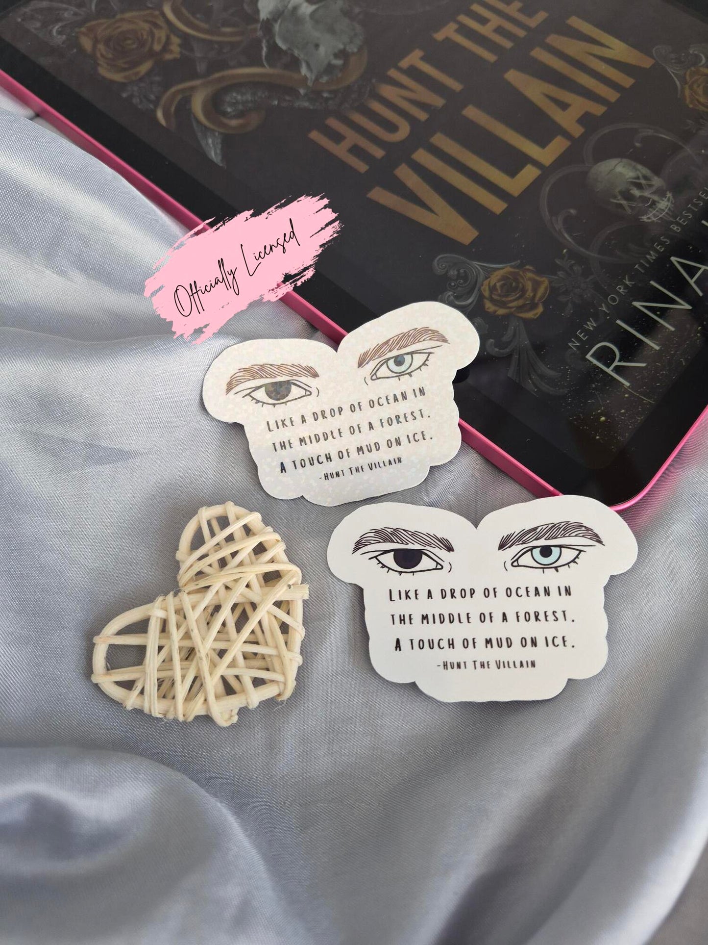 Hunt The Villain - Quote Sticker