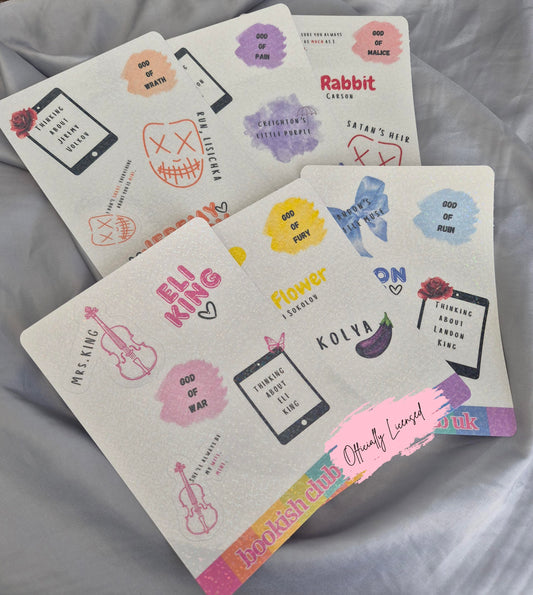 Legacy Of Gods Sticker Sheets