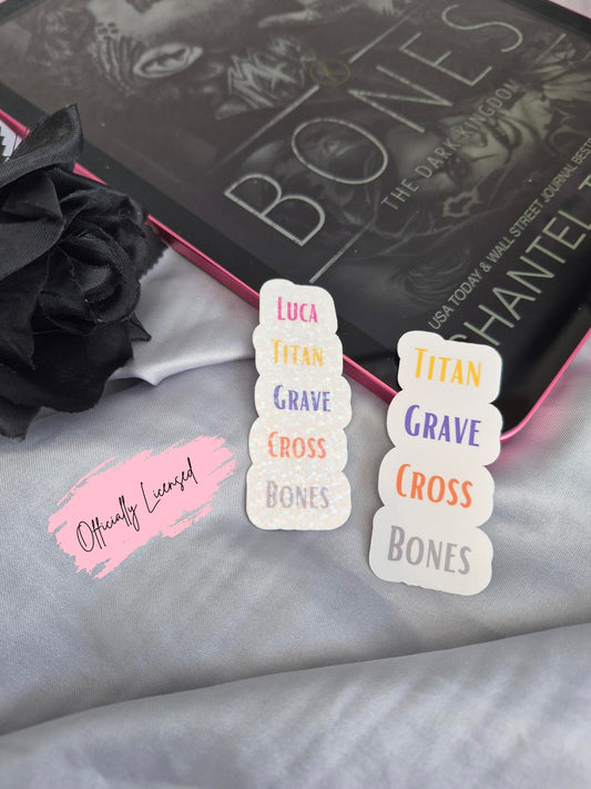 Dark Kingdom Stickers