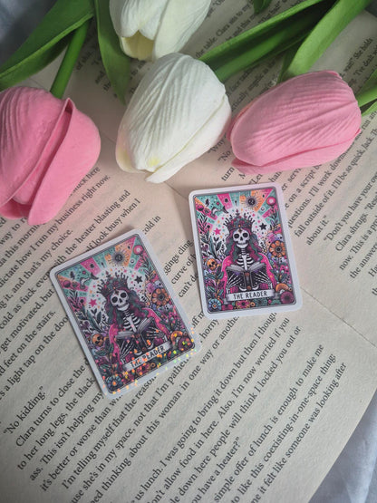 The Reader Tarot Sticker