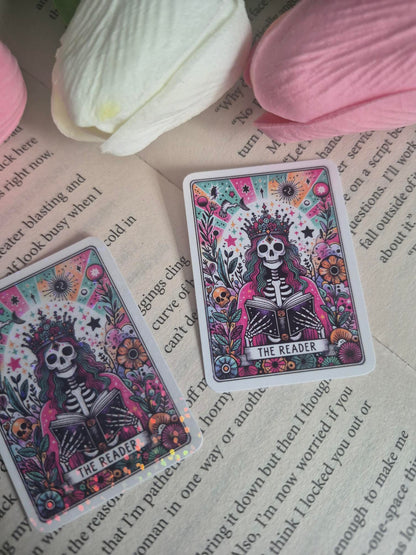 The Reader Tarot Sticker