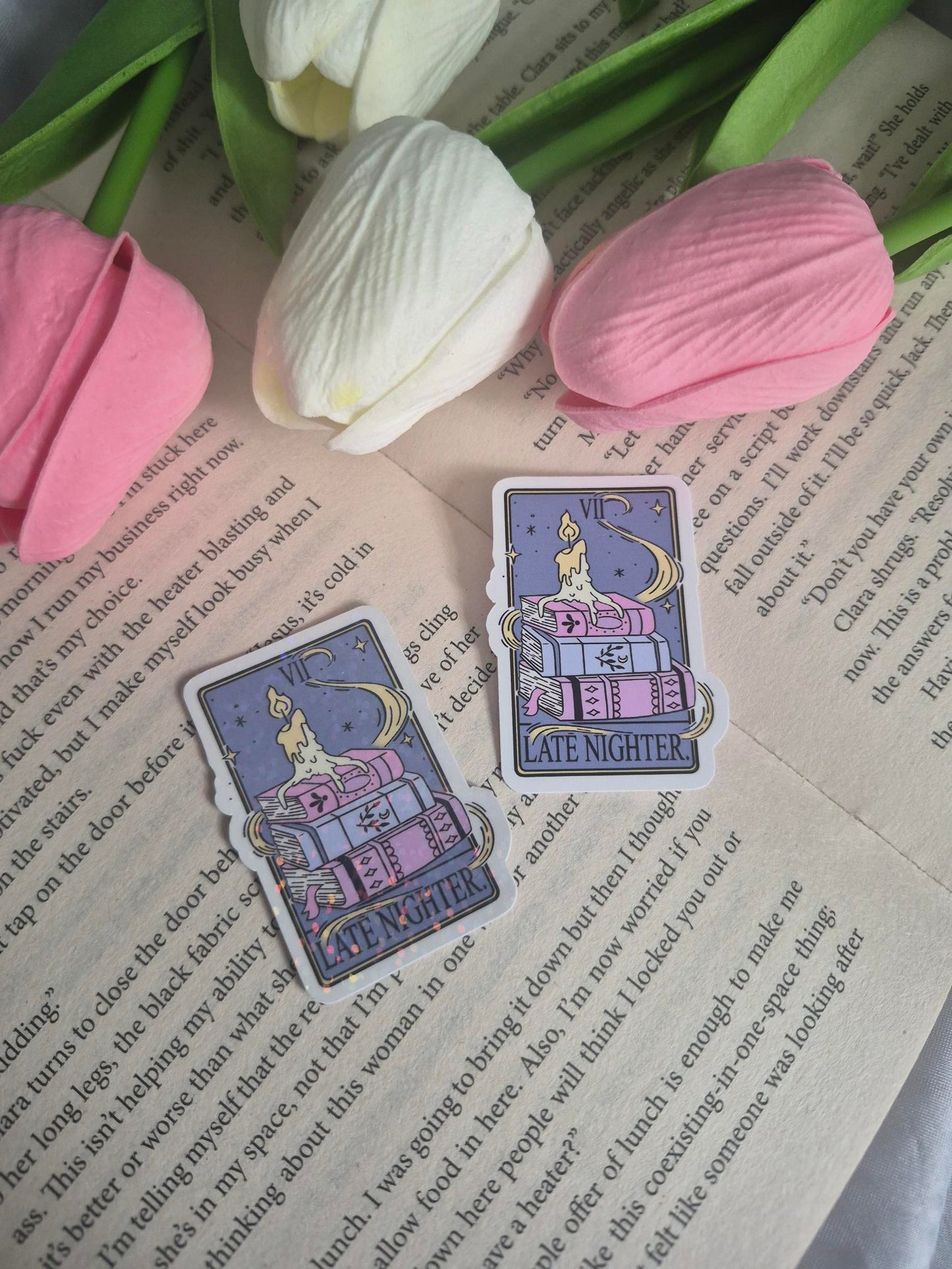 Late Nighter Tarot Sticker