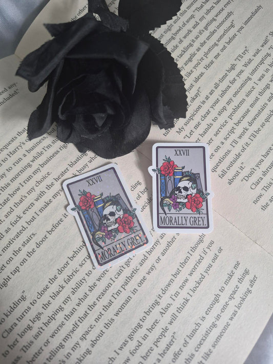 Morally Grey Tarot Sticker