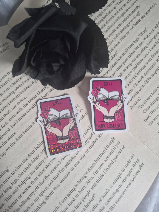 Dark Romance Tarot Card Sticker