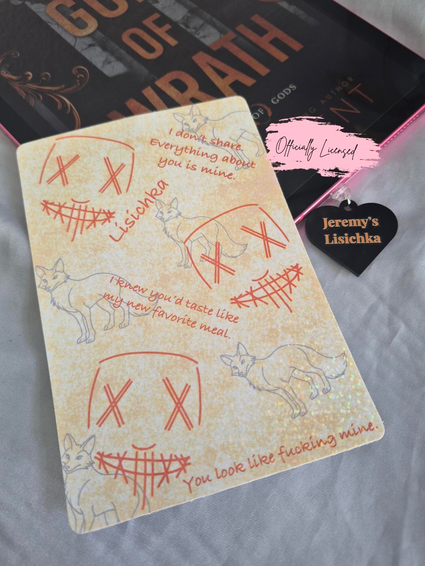 God Of Wrath Kindle Insert or Kindle Charm