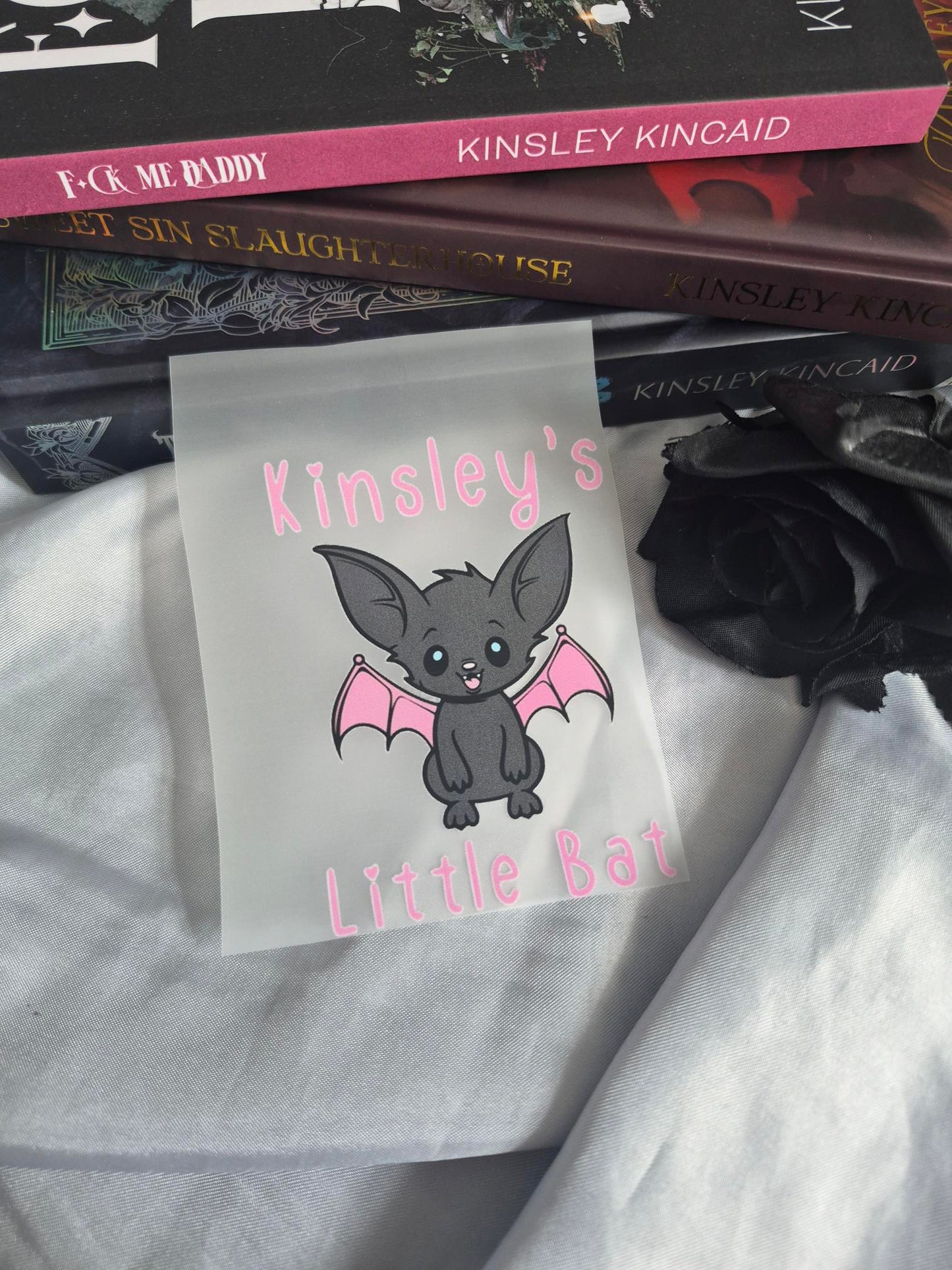 Kinsley's Little Bat DTF Iron On Print - Pocket Size