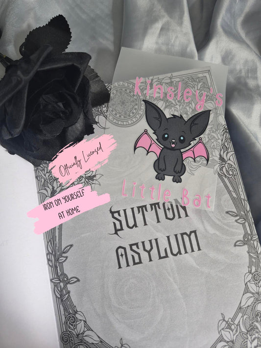 Kinsley's Little Bat DTF Iron On Print - Pocket Size