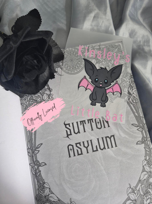 Kinsley's Little Bat DTF Iron On Print - Pocket Size