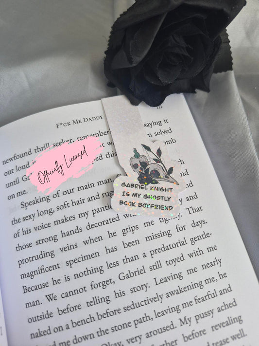 Fck Me Daddy - Gabriel Knight Is My Ghostly Book Boyfriend Magnetic Bookmark