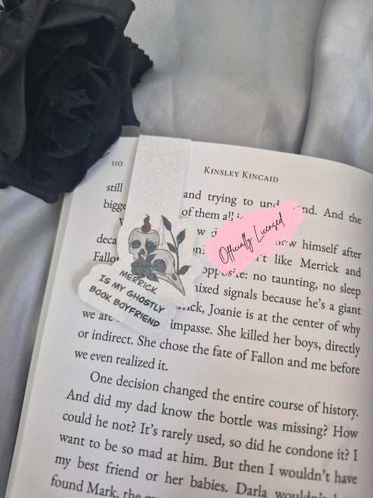 Ghost Dick - Merrick Is My Ghostly Book Boyfriend Magnetic Bookmark