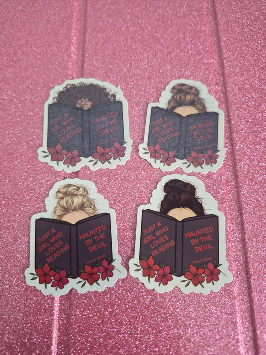 Imperfect - Kinsley Kincaid Haunted By The Devil Stickers