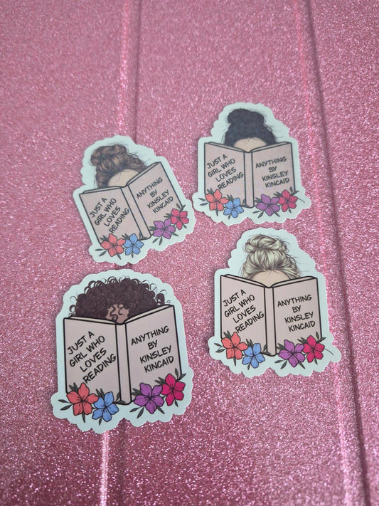 Imperfect - Anything by Kinsley Kincaid Sticker