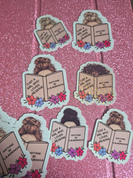 Imperfect - Anything By K.M.Moronova Sticker