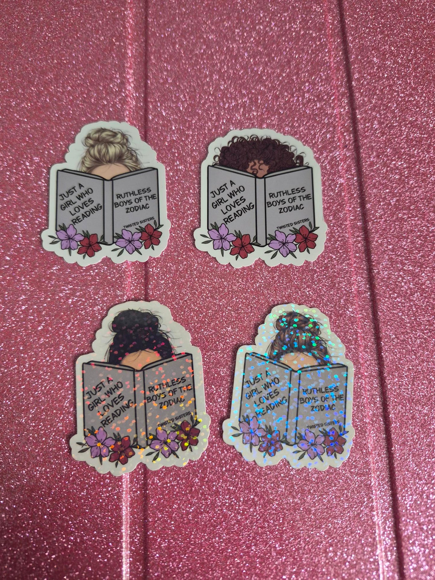 Imperfect - Twisted Sisters Ruthless Boys Stickers